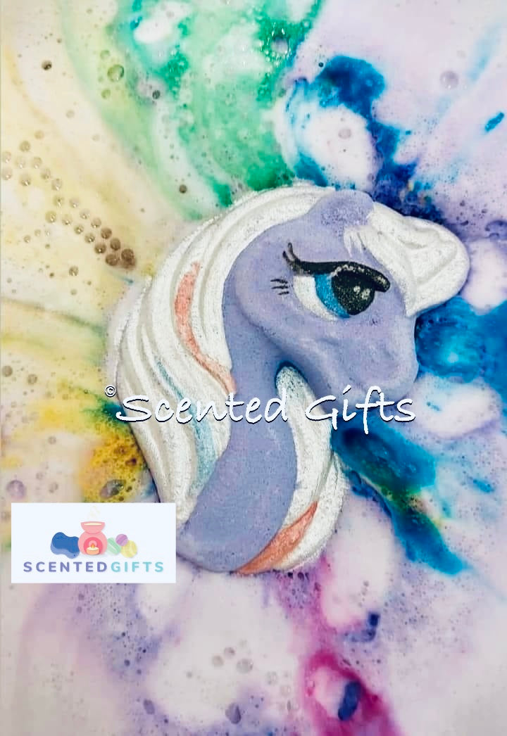 Rainbow Dash Unicorn Bath Bomb