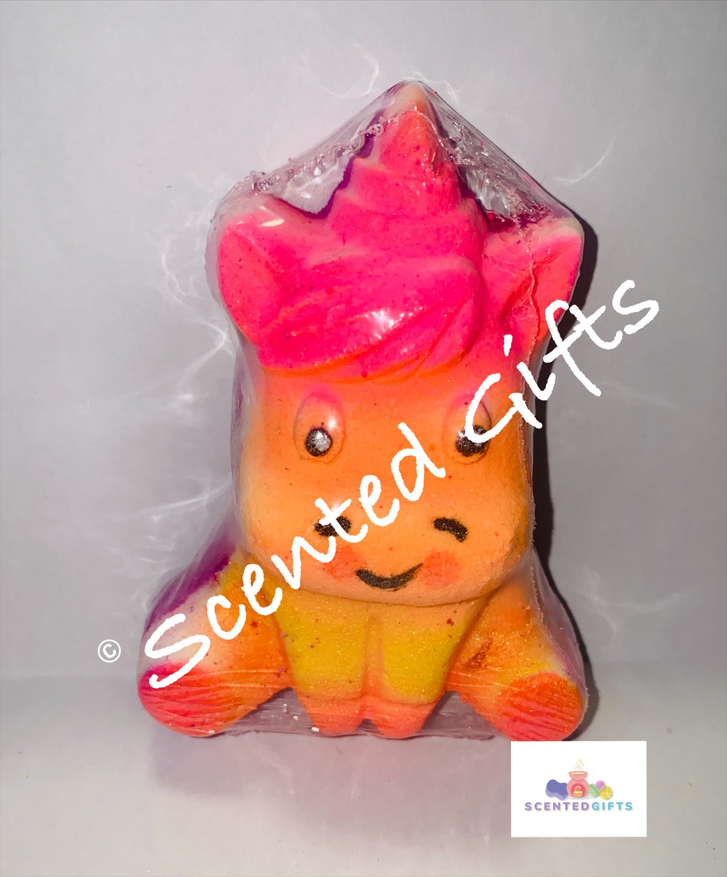 Neon Chubby Unicorn bath bomb