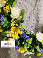 Load image into Gallery viewer, Handmade Luxury Spring Half 60cm Wreath
