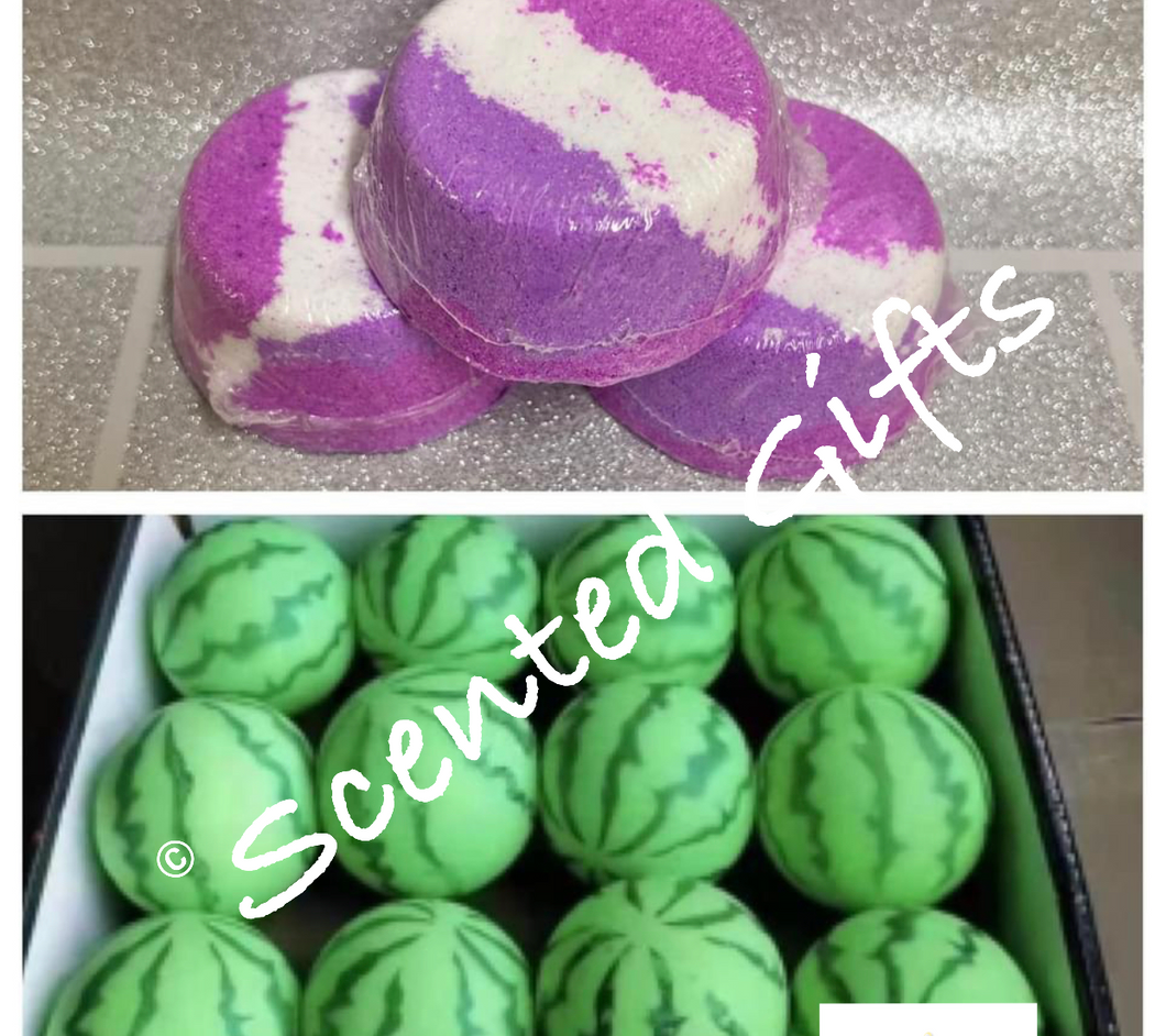 Squishy Watermelon Toy Cupcake bath bomb