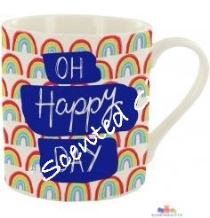 HAPPY DAYS FINE CHINA MUG